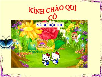 Bài giảng Mầm non Lớp 4 tuổi - Chủ đề: Thế giới động vật - Đề tài: Thêm bớt tạo sự bằng nhau trong phạm vi 4 - Lê Thị Ngọc Diễm