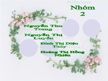 Bài giảng Mầm non Lớp 4 tuổi - Chủ đề: Trường mầm non - Một ngày đến trường của bé - Nguyễn Thu Trang