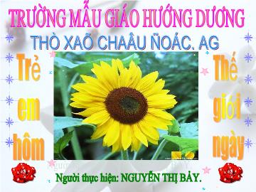 Bài giảng Mầm non Lớp 4 tuổi - Chiếc cầu mới - Đặng Thị Hường