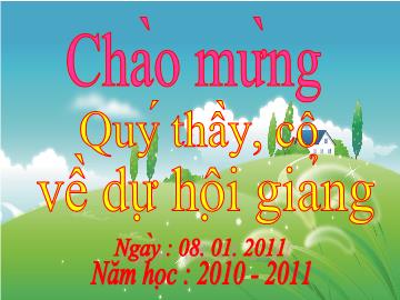 Bài giảng Mầm non Lớp 4 tuổi - Chủ đề: Tết và mùa xuân - Đề tài: Mùa xuân đến rồi - Trần Thị Thanh Tuyền