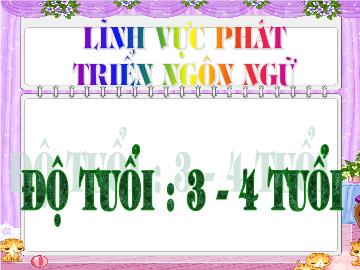 Bài giảng Mầm non Lớp 3 tuổi - Thơ: Thuyền giấy - Nguyễn Thị Hồng Thúy