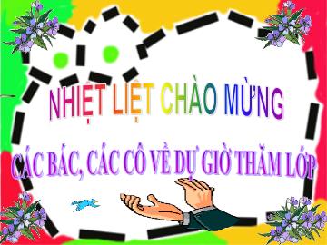 Bài giảng Mầm non Lớp 4 tuổi - Chủ đề: Thế giới động vật - Dạy trẻ nhận biết các nhóm có 5 đối tượng, đếm đến 5