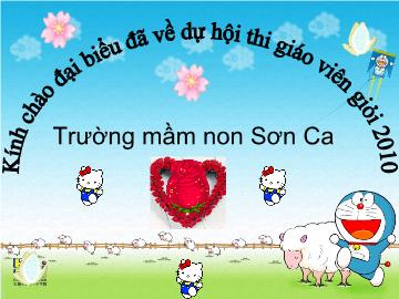 Bài giảng Mầm non lớp lá - Chủ đề: Phương tiện giao thông