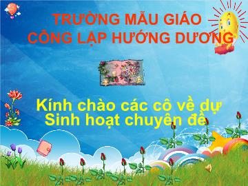 Bài giảng Mầm non lớp lá - Đề tài: Chữ l - M - n ngộ nghĩnh - Chủ đề: Vườn cây của ba