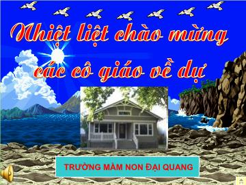 Bài giảng Mầm non lớp lá - Đề tài: Nhận biết nhóm có 6 đối tượng, đếm đến 6. Nhận biết chữ số 6 (Tiết 1)