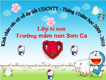 Bài giảng Mầm non lớp lá - Đề tài: Thêm bớt chia nhóm đồ vật có 6 đối tượng thành 2 phần