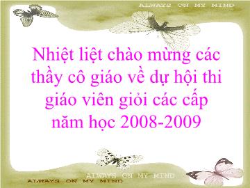 Bài giảng Mầm non lớp lá - Thơ: Gà mẹ đếm con