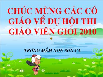 Bài giảng mầm non lớp lá - Truyện: Sự tích hoa hồng