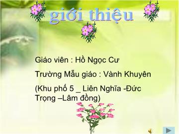 Một số biện pháp giúp trẻ 5 tuổi cảm thụ truyện